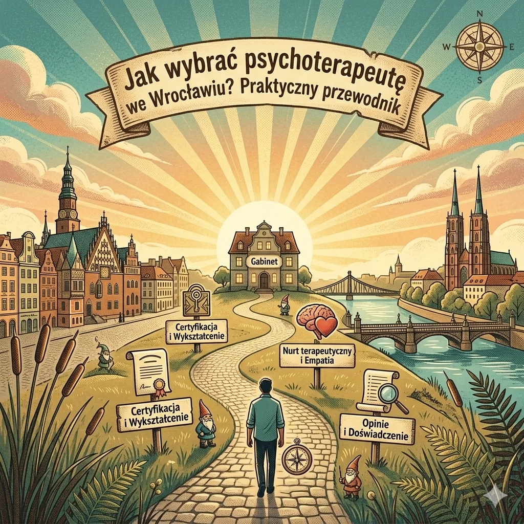 Jak wybrać psychoterapeutę we Wrocławiu